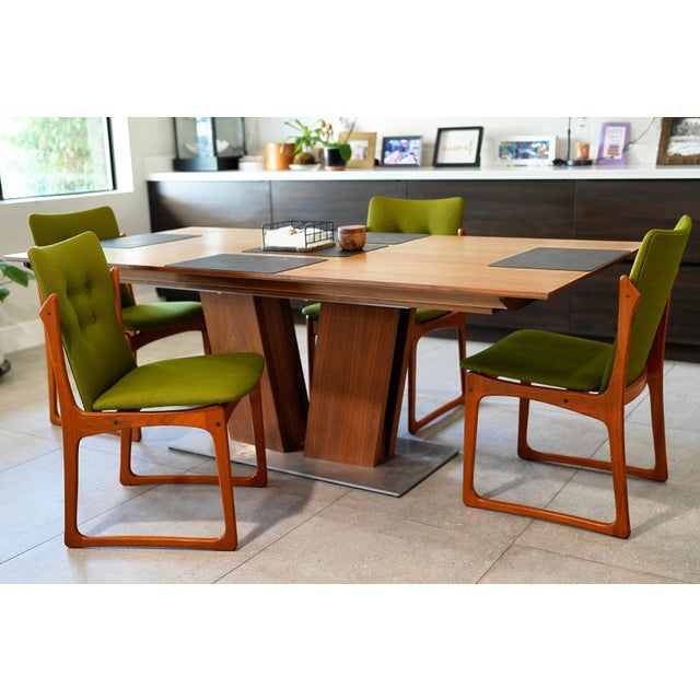 Mid-Century Modern Set of 4 Danish MCM Teak Dining Chairs by Vamdrup Stolefabrik for Art Turn, Denmark, 1960s For Sale - Image 3 of 15