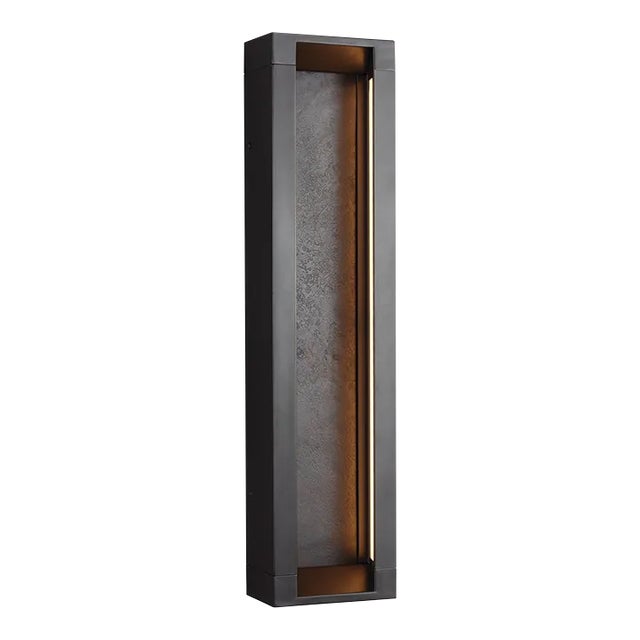 Sean Lavin by Visual Comfort Studio Mattix Medium LED Sconce, Oil Rubbed Bronze For Sale