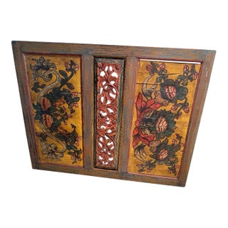 Indonesian Antique Wall Art For Sale