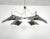Mid-Century Modern Corolla Pendant Light in Chrome from Giovanni Grignani, Italy, 1970s For Sale - Image 9 of 18