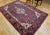 5’ 3” x 8’ 1” Vintage Persian Bidjar area rug from the early 20th century in a medallion pattern set on a Herati field...