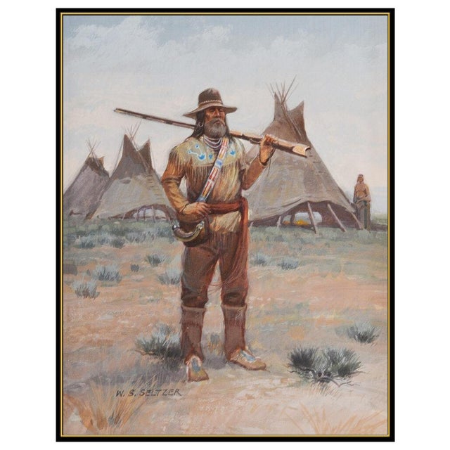 Message us to inquire about custom framing options! (Included for free with every purchase) The artwork here, "Mountain...