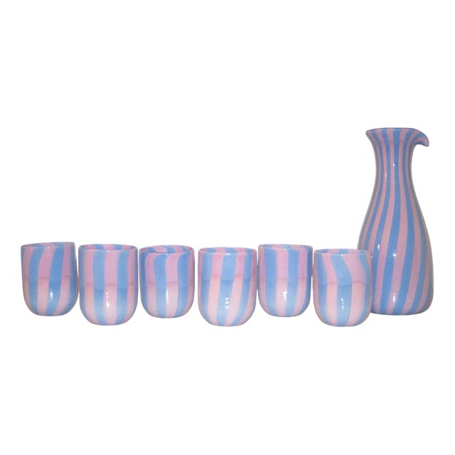 Ribes Collectable Glasses by Mariana Iskra, Set of 7 For Sale