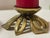 Brutalist Brutalist Brass Flower Candle Holder For Sale - Image 3 of 11