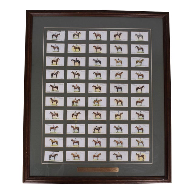 Set X 50 Jockeys 1930 Ogden's Cigarette Cards For Sale