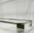 Contemporary Mitchelle Gold + Bob Williams Contemporary Polished Nickel and Acrylic Melrose Console Table For Sale - Image 3 of 6