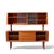 Hos Wulff Mid Century Danish Teak Tambour Door Credenza and Hutch For Sale - Image 11 of 11