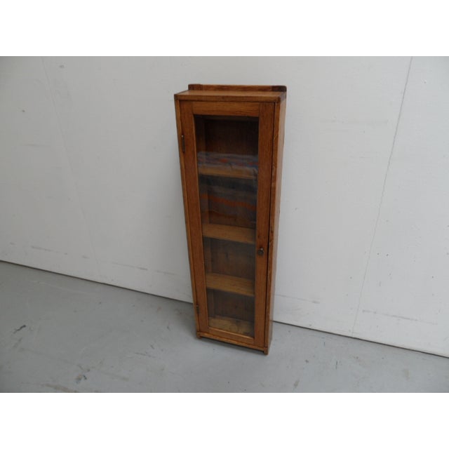 Antique Dutch Oak Display Cabinet, 1890s, in Very Good conditions. Designed 1890 to 1919