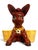 Mid-Century Modern Vintage Mid-Century Ceramic Donkey Double Planter With Basket Planters For Sale - Image 3 of 8
