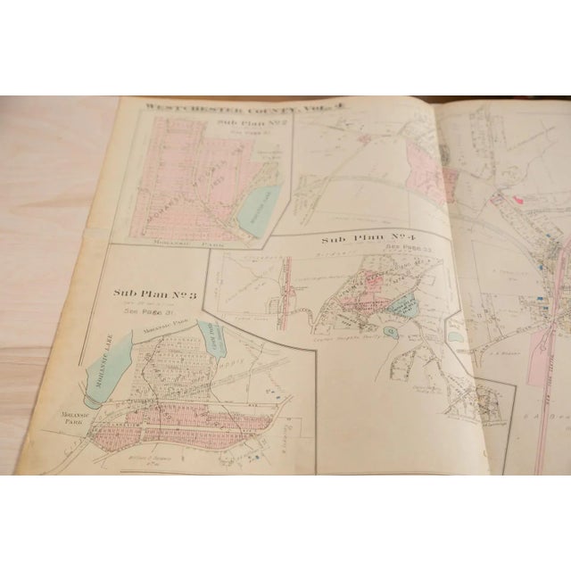 Vintage Hopkins Map of Yorktown Heights For Sale - Image 4 of 7