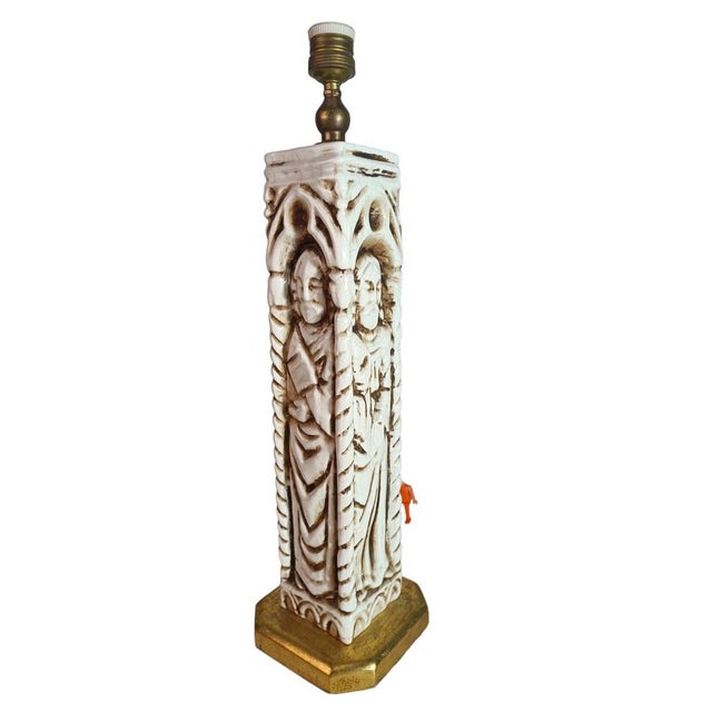 Portico de la Gloria Manises Lamps in Ceramic, 1920s, Set of 2 For Sale - Image 4 of 8