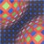 Victor Vasarely (Hungarian/French, 1906-1997), "BI-OKTA B", Screenprint in Colors, 1973-1975, signed in pencil lower...
