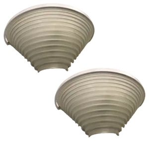 Model Egisto 38 Scones by Angelo Mangiarotti for Artemide 1980s, Set of 2