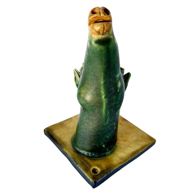 Ceramic Pottery Horse Wall Sculpture Attributed to 9 Pines Art Isupov For Sale In Austin - Image 6 of 9