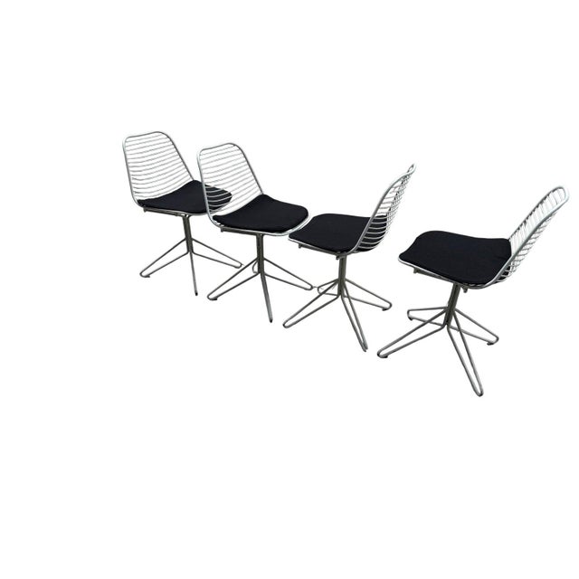 Wire Dining Chair by Henrik Pedersen for Houe DM Sketch, Set of 4 For Sale - Image 6 of 18