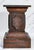 Brown Tiered Architectural Antique Carved Wood Pedestal for Home or Collector Art Statue Display For Sale - Image 8 of 10