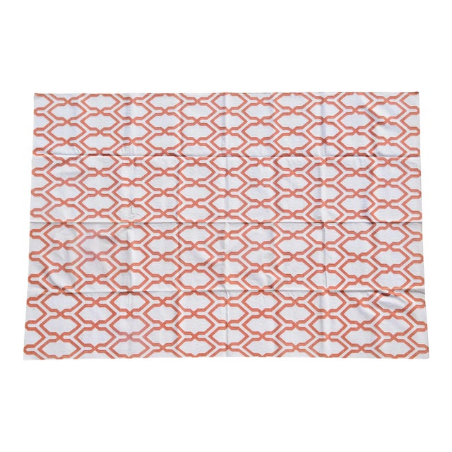 Hanne Rug, 9x12, Burnt Orange For Sale