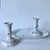 1950s Vintage German Winterling Porcelain Shabbat Candlesticks With Matching Tray, Set of 3 For Sale - Image 5 of 12