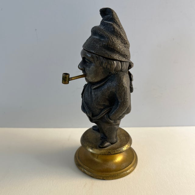 Antique English Sailor Match Safe For Sale In New York - Image 6 of 9