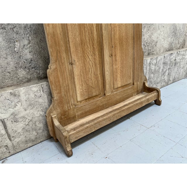 Tan Hallway Hat, Coat and Umbrella Stand with Bevelled Mirror, 1990s For Sale - Image 8 of 10