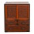 Mid-Century Japanese Faux Bamboo Tansu Chest For Sale