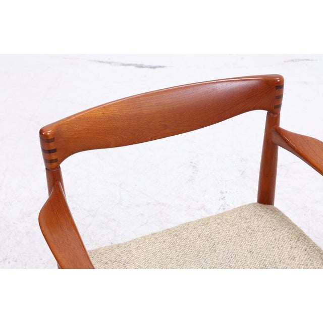 Wood Vintage Teak Armchairs by Henry W. Klein for Bramin, Set of 2 For Sale - Image 7 of 16