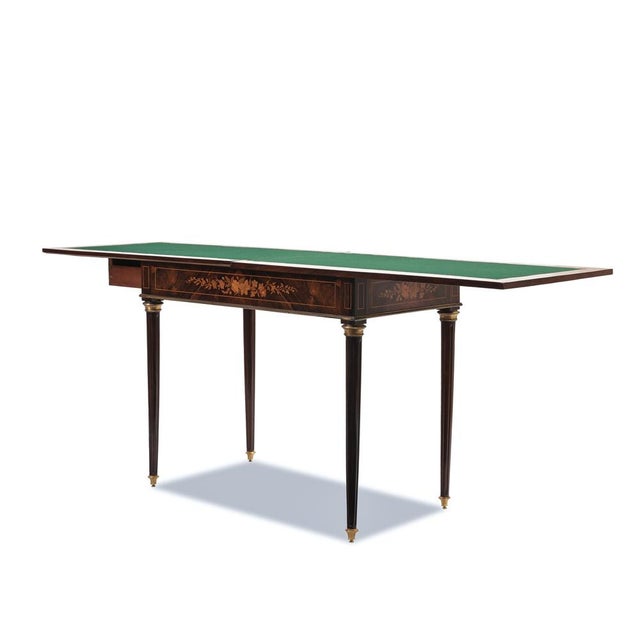 Foldable Gaming Table in Walnut, France, 1860 For Sale - Image 14 of 17