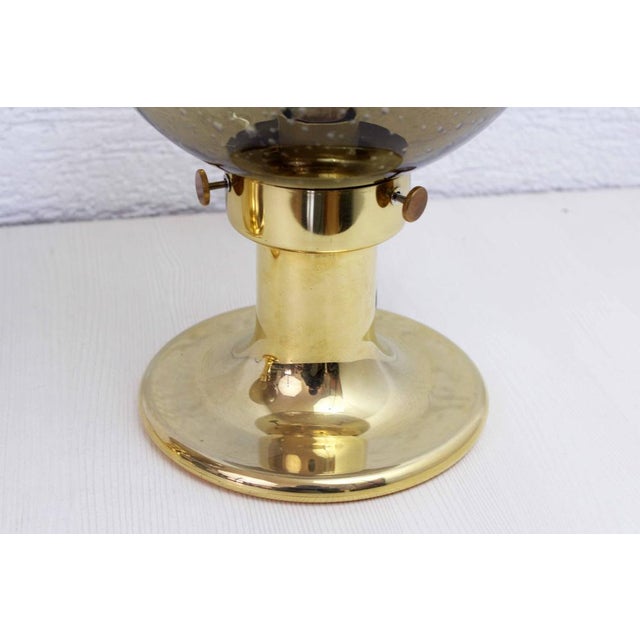 Smoked Glass Space Lamps, 1970s, Set of 2 For Sale - Image 16 of 17