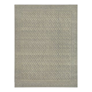1990s Mansour Modern Wool Rug - 6′2″ × 9′1″ For Sale