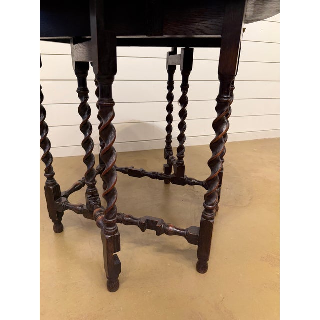 19th Century English Gate Leg Table For Sale - Image 11 of 11