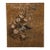 20th Century Vietnamese Metal-on-Wood Blue Bird Panel For Sale