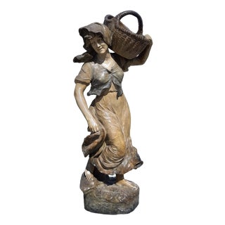 Goldecheider, Gypsy Earthenware Sculpture, 1900, Earthenware For Sale