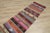 Tribal 1960s Traditional Striped Colorful Hand Knotted Kilim Runner Rug For Sale - Image 3 of 13