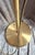 Vintage Floor Lamp with Adjustable Brass Frame and Beige Glass Shade, 1980s For Sale - Image 9 of 10