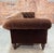 Chocolate Mitchell Gold + Bob Williams Mohair Chesterfield Sofa in Chocolate Brown For Sale - Image 8 of 12