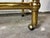 Vintage Brass and Glass Serving Trolley or Bar Cart Italy For Sale - Image 10 of 11