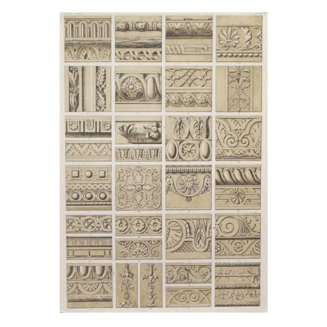 Owen Jones Renaissance Decorator Sheets 1856 S/3 For Sale