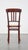 Vintage Bistro Chair with Matted Seat from Thonet For Sale - Image 5 of 15