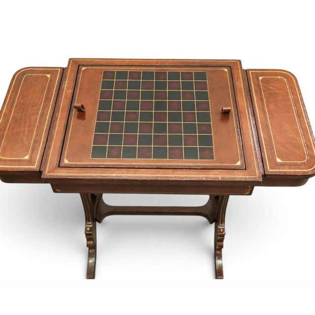 Animal Skin Late 20th Century Maitland Smith Game Table For Sale - Image 7 of 7