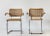 Armchairs Chrome With Caning - A Pair For Sale In Providence - Image 6 of 6
