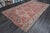 1970s Vintage Handmade Wool Cotton Red Area Rug For Sale - Image 4 of 11