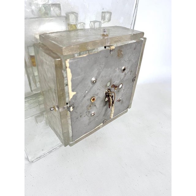 1970s Mid-Century Murano Glass Wall Light by Albano Poli for Poliarte, Italy ,1970s For Sale - Image 5 of 14