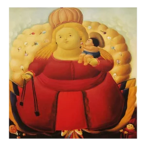 Fernando Botero 1 Our Lady of Colombia 1983