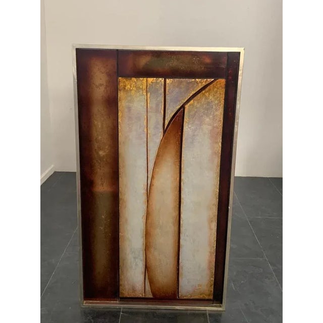 Resin Carved Panel, 1980s, Wood & Resin For Sale - Image 4 of 12