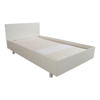 Schramm Gala28 Wooden Bed in White For Sale