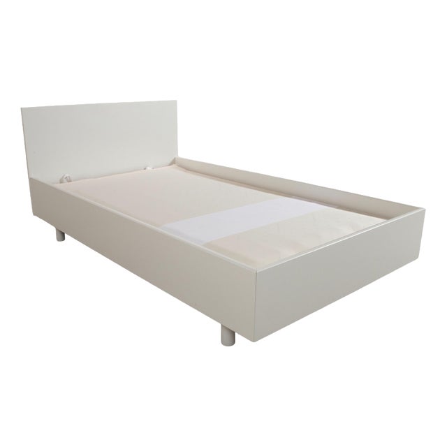 Schramm Gala28 Wooden Bed in White For Sale