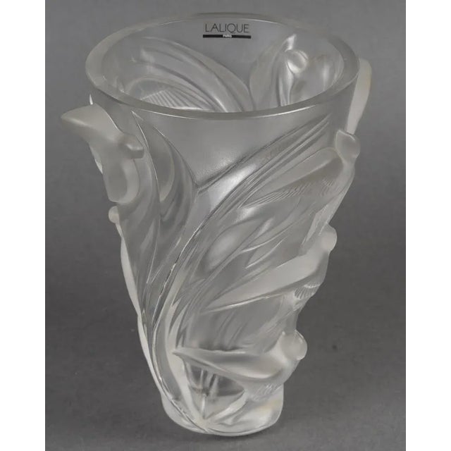 Vintage Martinets Vase from Lalique, 1950s For Sale - Image 16 of 17