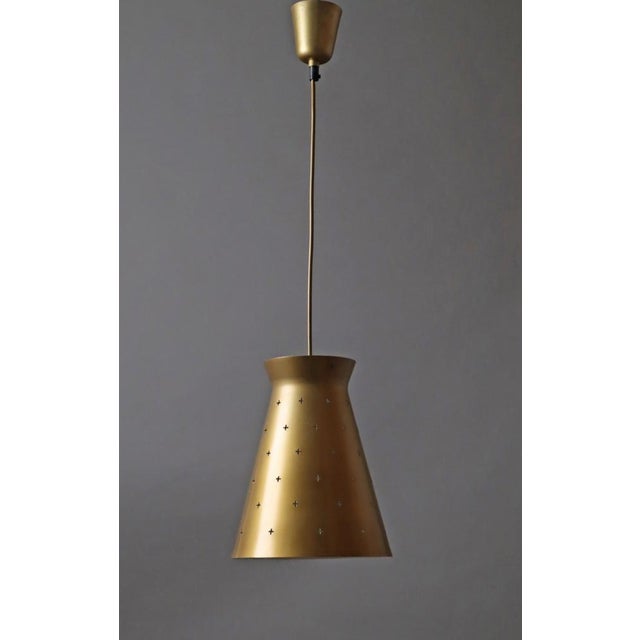 Golden Diabalo Hanging Lamp by Egon Hillebrand for Hillebrand Lighting, 1950s For Sale - Image 9 of 18