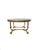 Round Brass and Onyx Marble Koi Fish Coffee Table, 1970s For Sale - Image 9 of 9