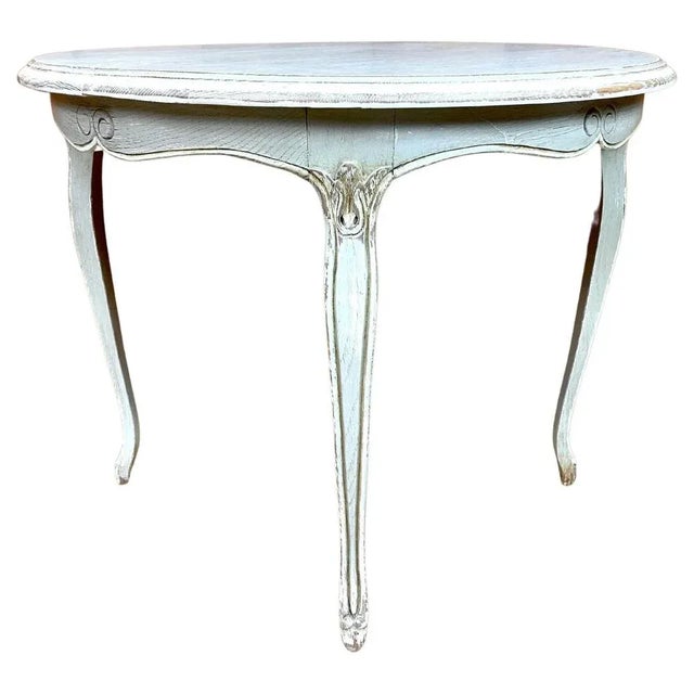 Gray Coffee Table Louis XV, 1950s For Sale - Image 8 of 8